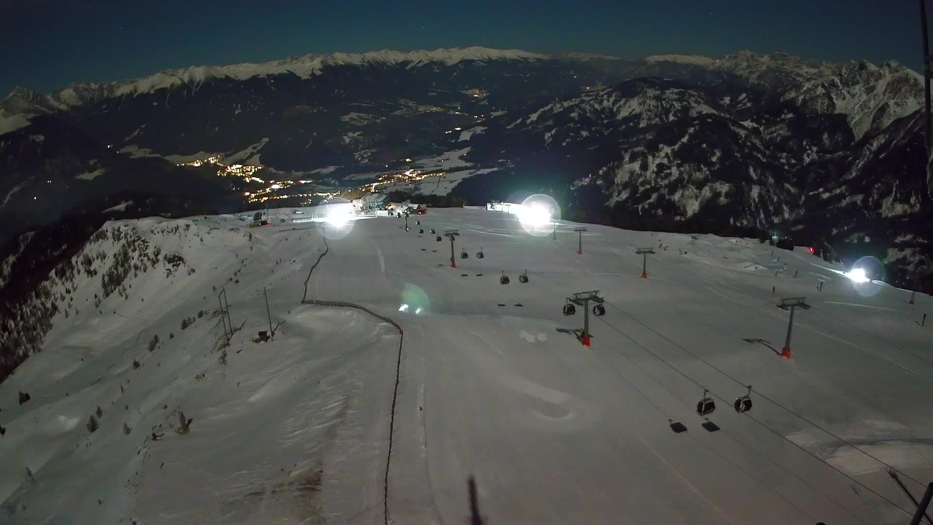 Kronplatz-Gipfel | Blick nach Olang – Valdaora