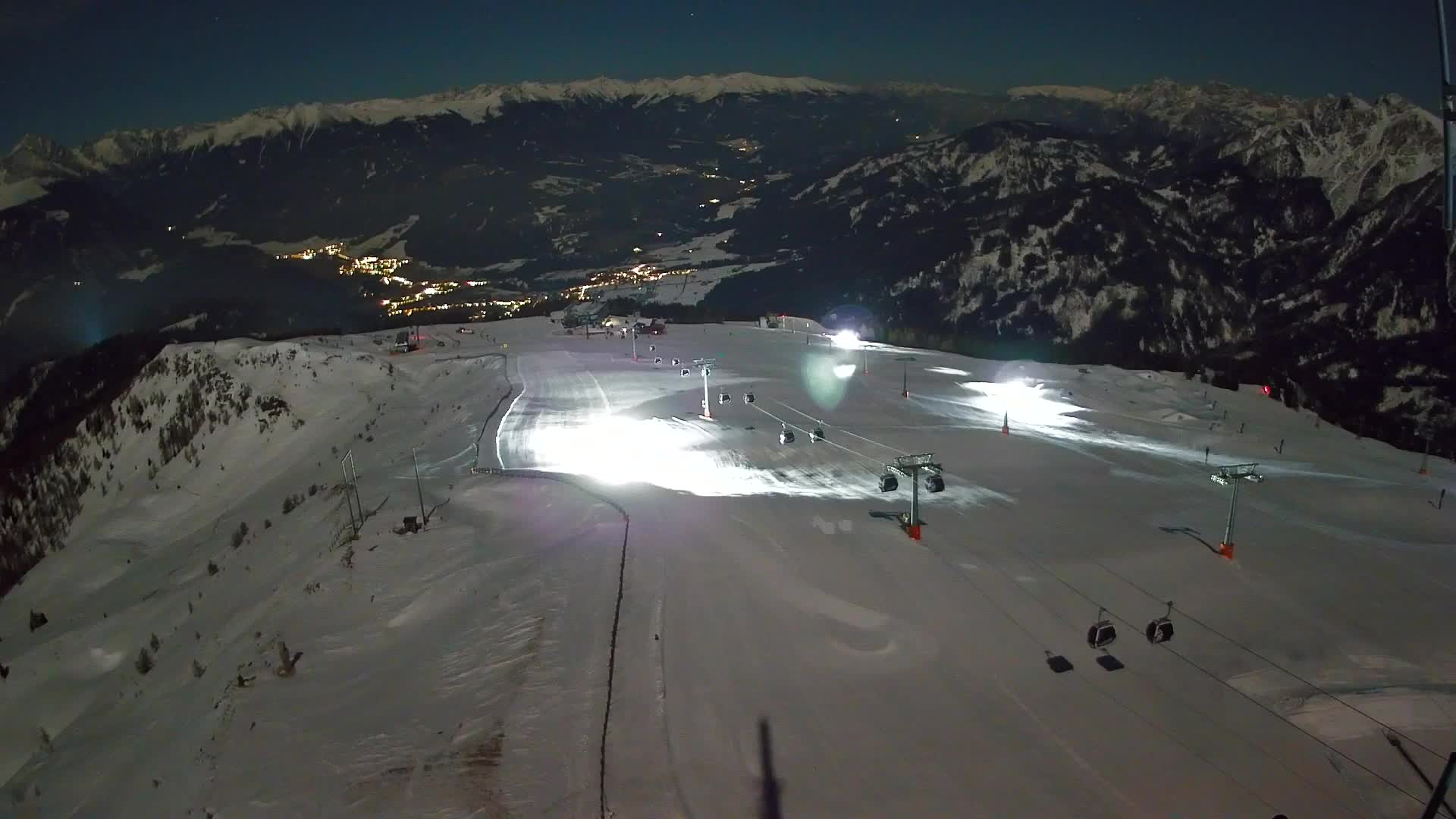 Kronplatz-Gipfel | Blick nach Olang – Valdaora