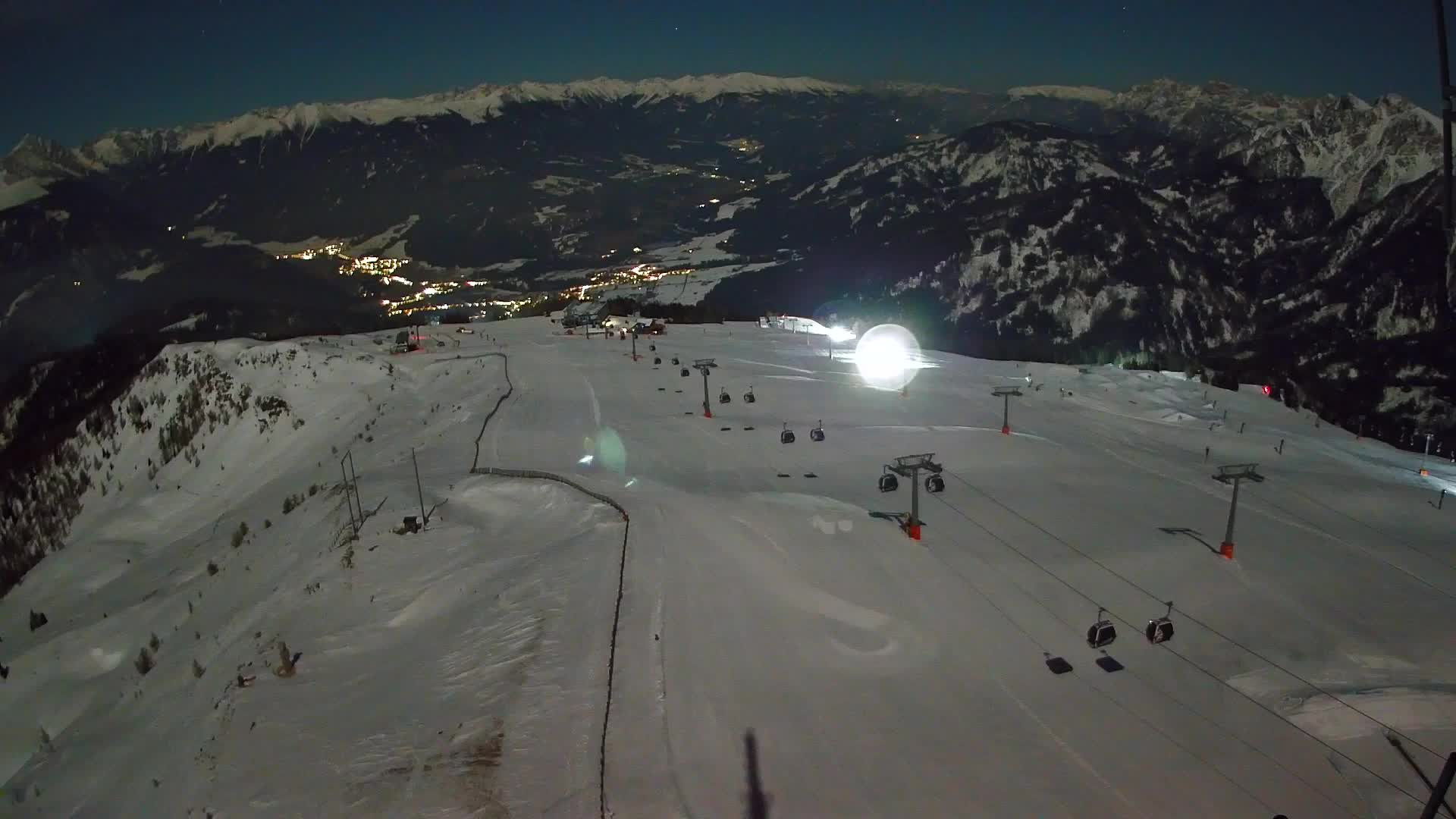 Kronplatz-Gipfel | Blick nach Olang – Valdaora