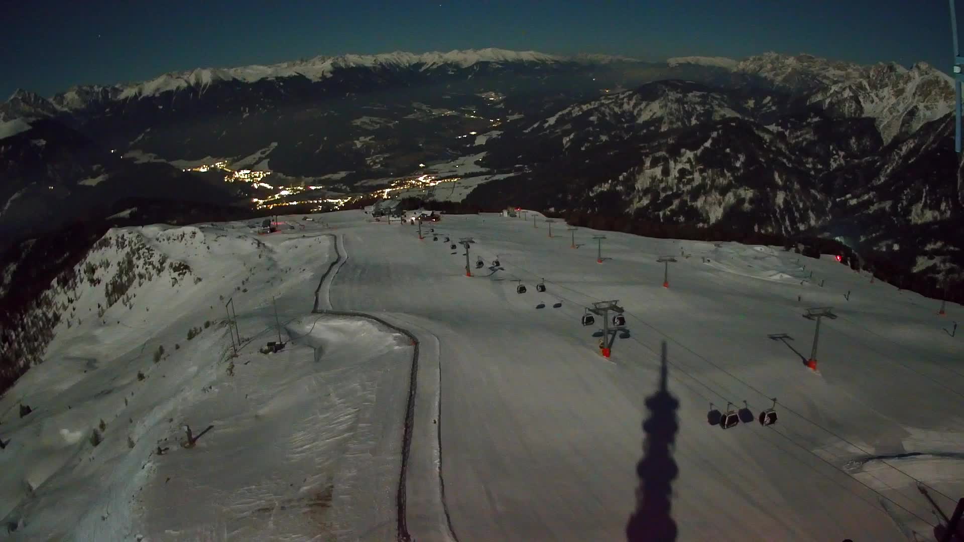 Kronplatz-Gipfel | Blick nach Olang – Valdaora