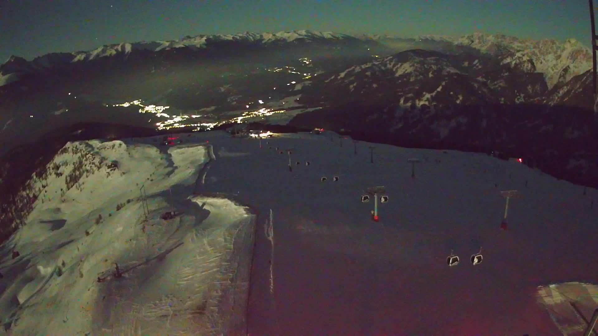 Kronplatz-Gipfel | Blick nach Olang – Valdaora