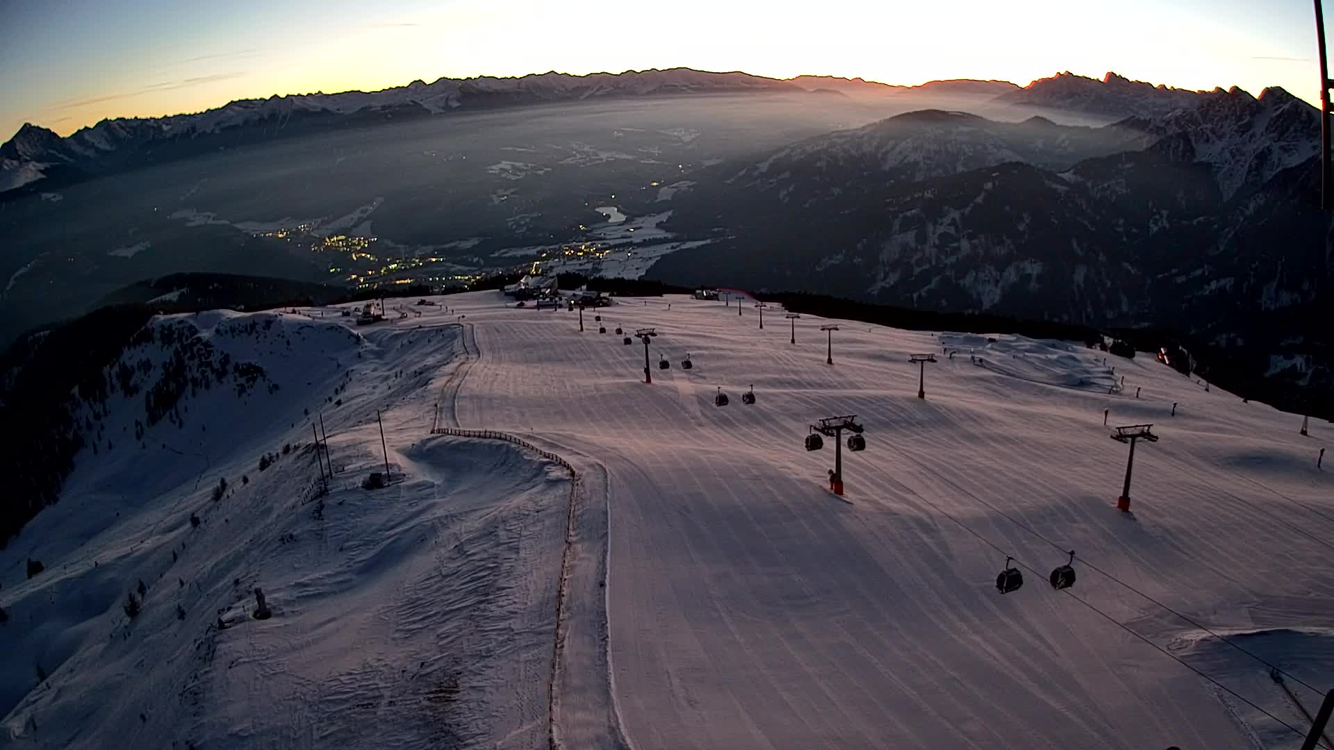Sommet du Kronplatz | vue sur Valdaora – Olang