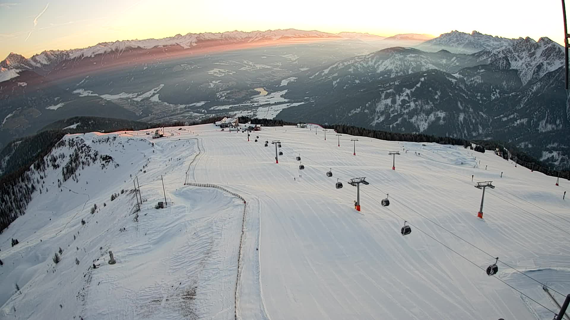 Sommet du Kronplatz | vue sur Valdaora – Olang