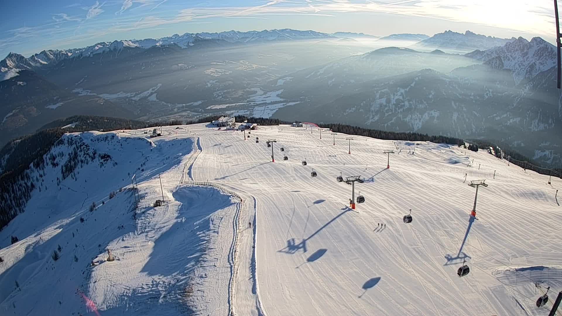 Sommet du Kronplatz | vue sur Valdaora – Olang