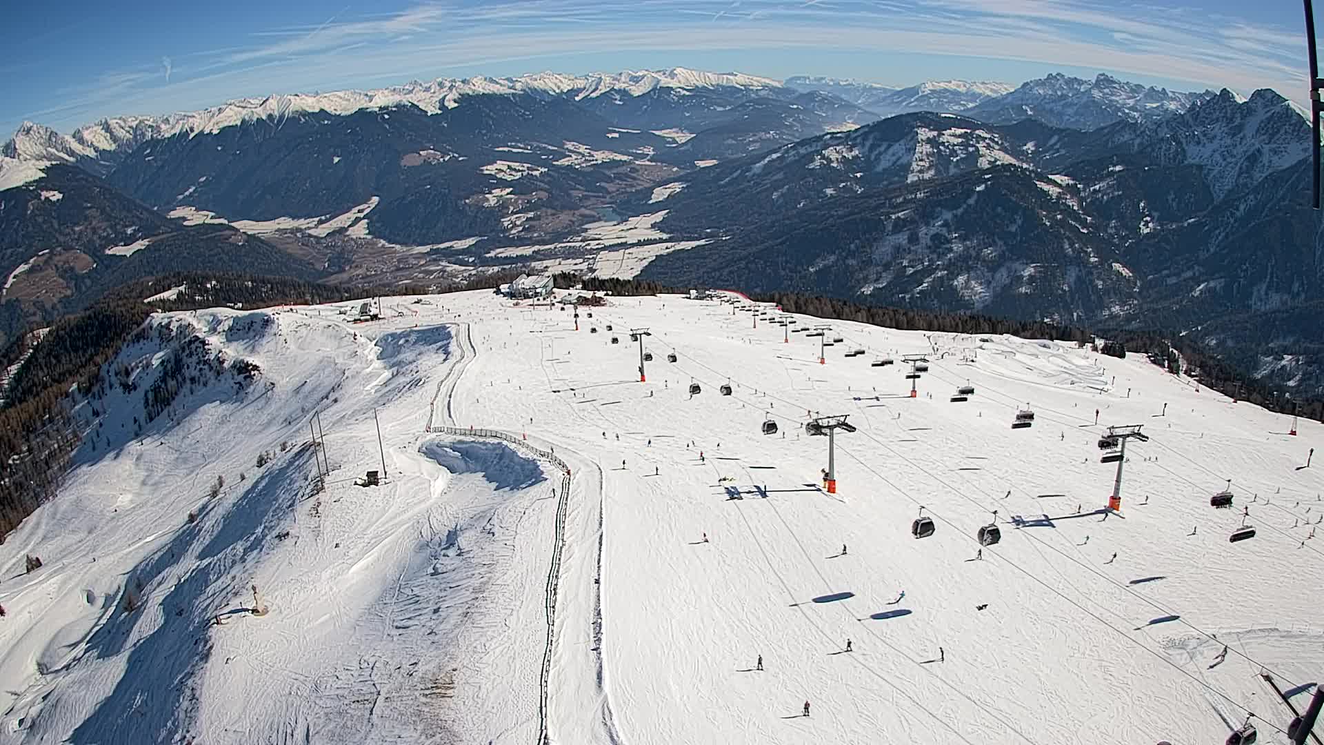 Cima Kronplatz | vista a Valdaora – Olang