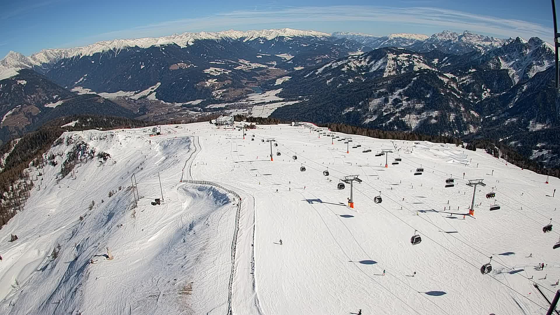Kronplatz vrh | pogled na Valdaoro – Olang