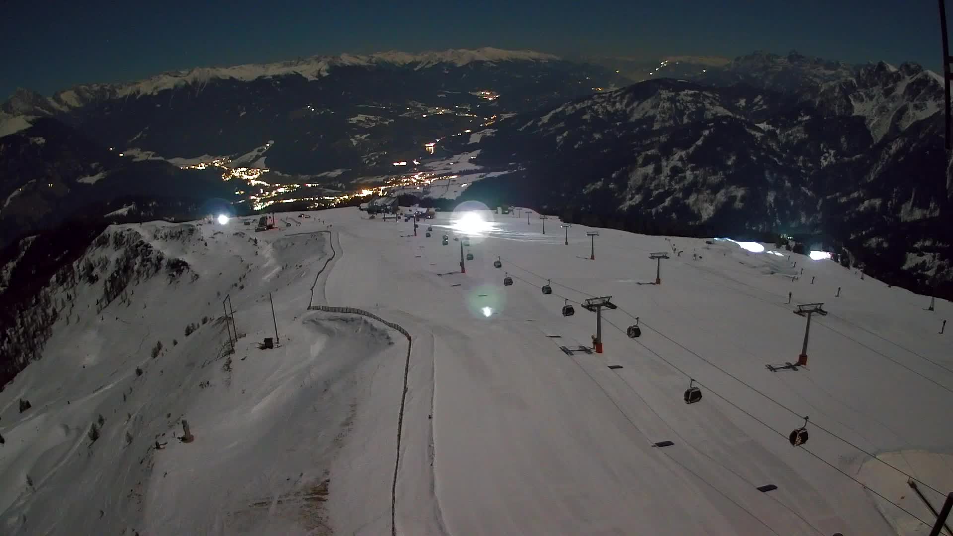 Kronplatz-Gipfel | Blick nach Olang – Valdaora