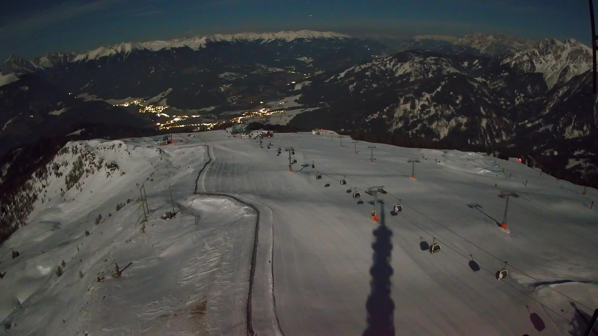 Kronplatz-Gipfel | Blick nach Olang – Valdaora