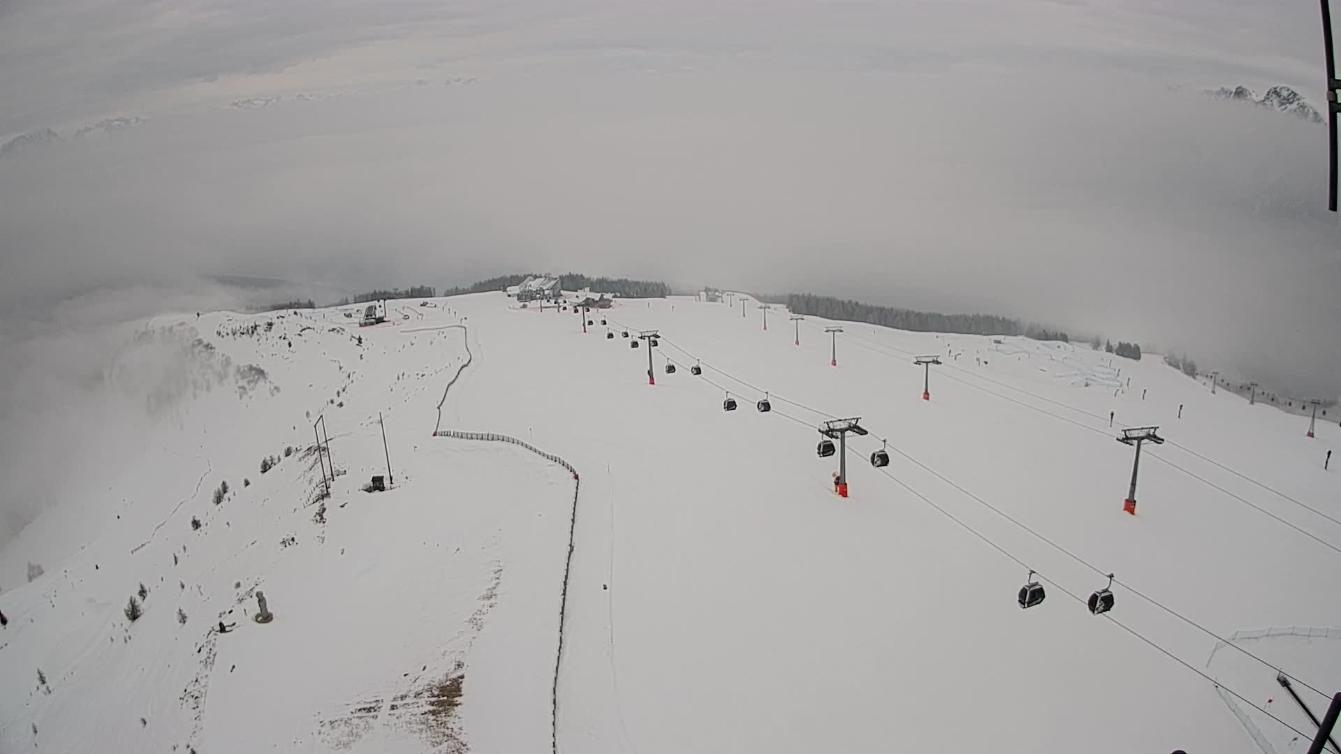 Kronplatz vrh | pogled na Valdaora – Olang