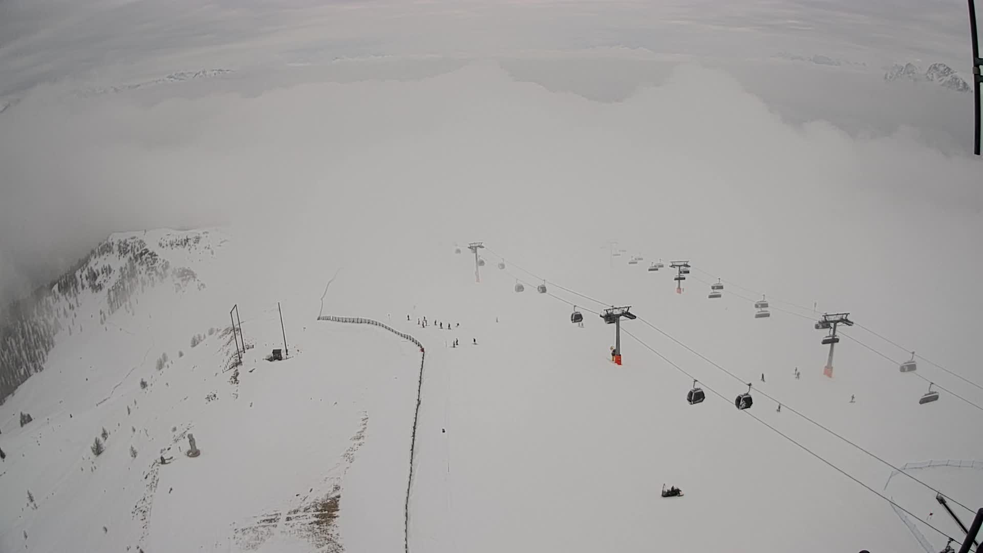 Kronplatz vrh | pogled na Valdaora – Olang