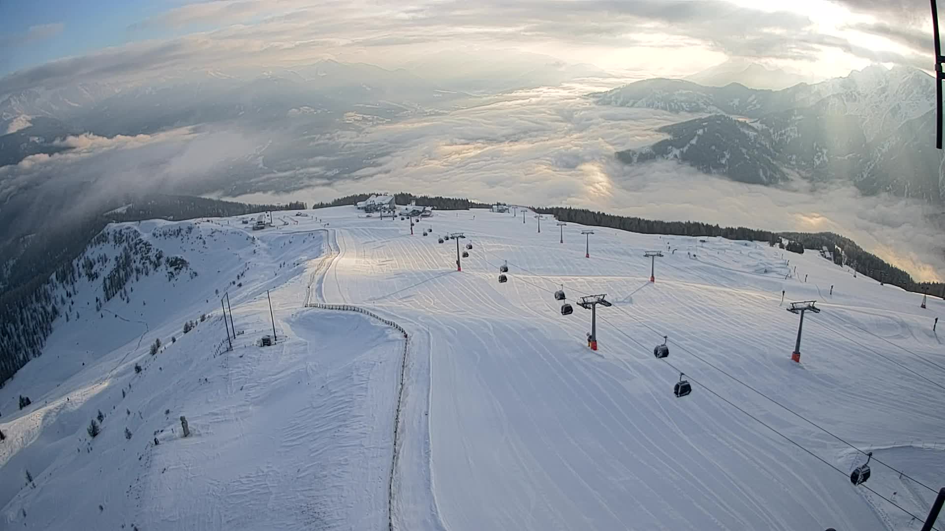 Sommet du Kronplatz | vue sur Valdaora – Olang