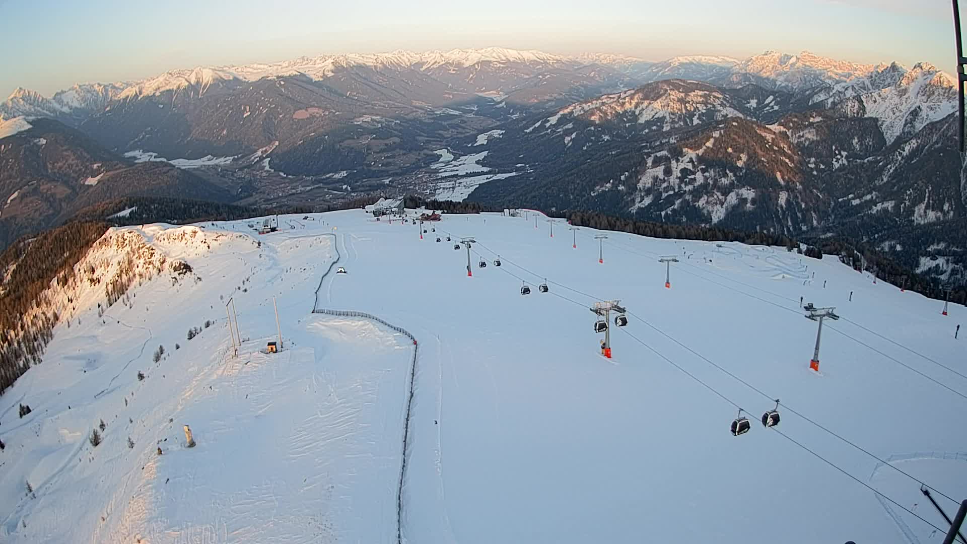 Sommet du Kronplatz | vue sur Valdaora – Olang