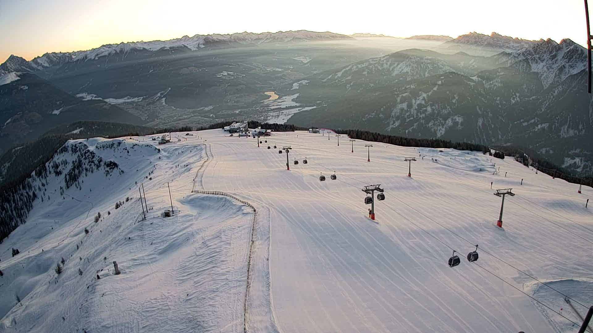 Kronplatz vrh | pogled na Valdaoro – Olang