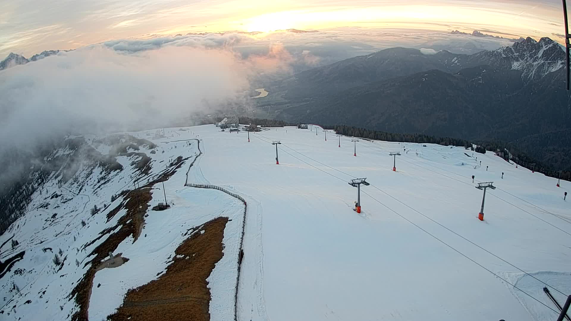 Sommet du Kronplatz | vue sur Valdaora – Olang