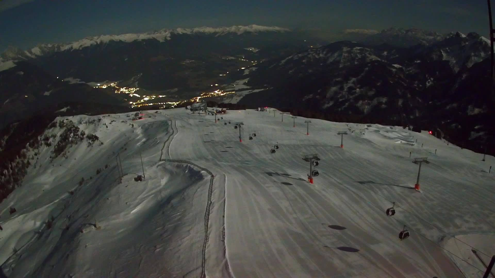 Kronplatz vrh | pogled na Valdaora – Olang