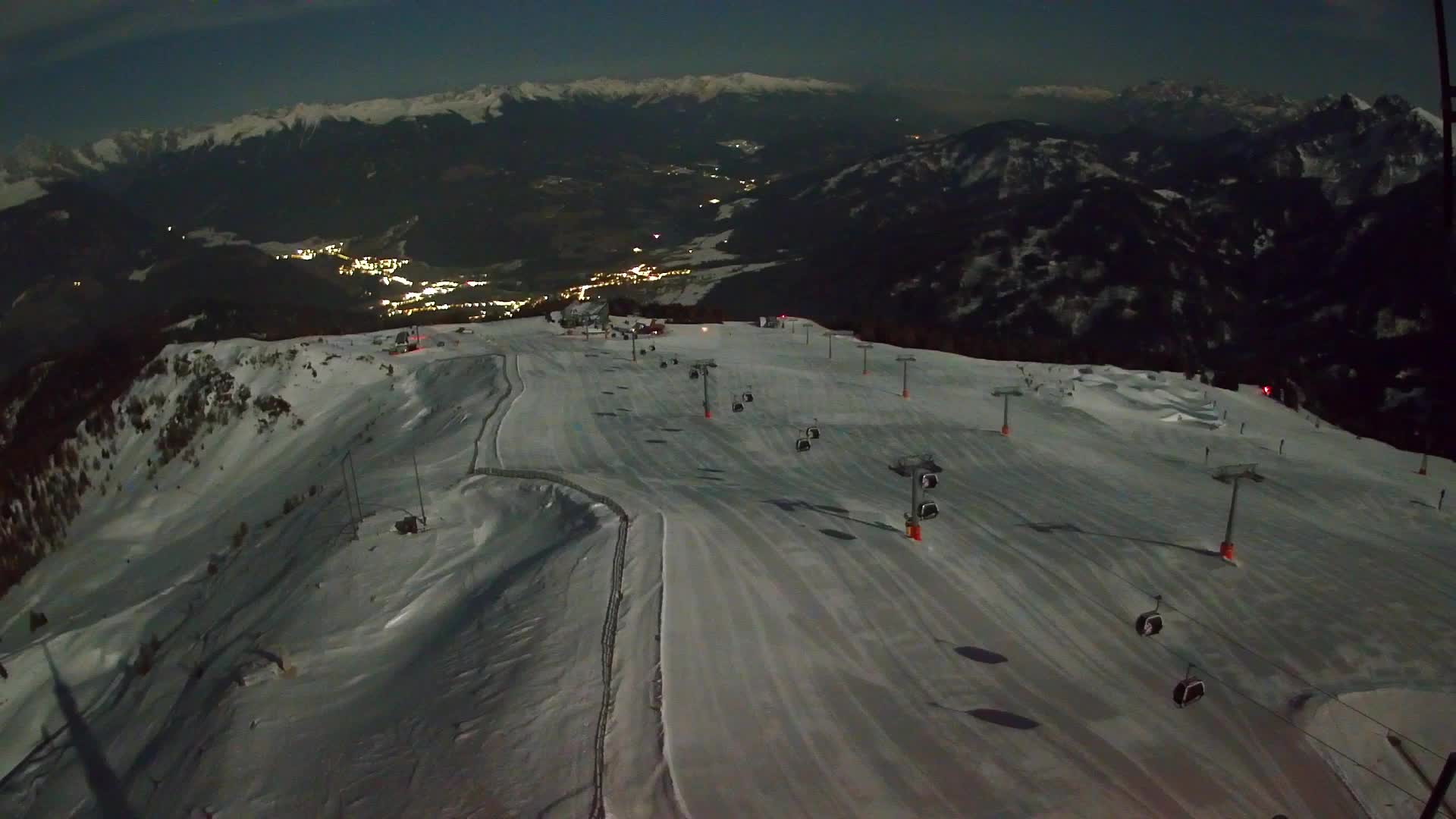 Sommet du Kronplatz | vue sur Valdaora – Olang