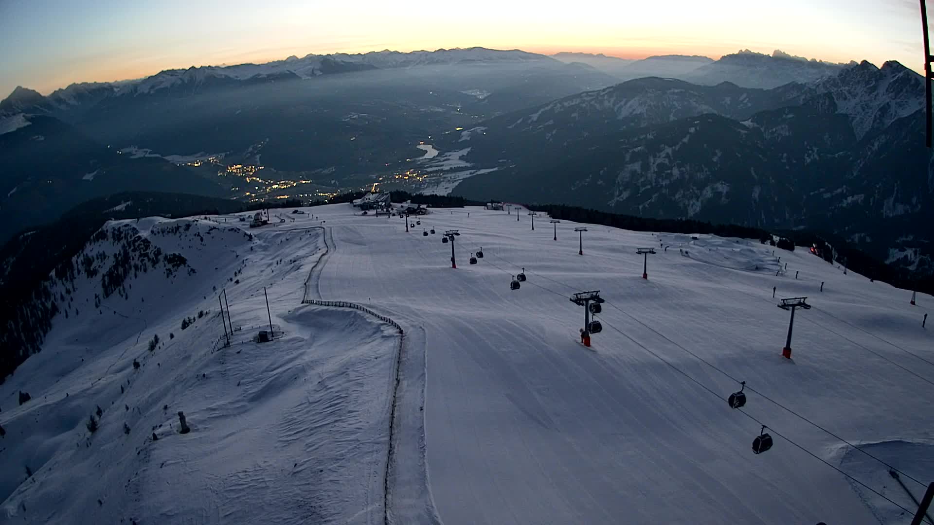 Kronplatz vrh | pogled na Valdaoro – Olang