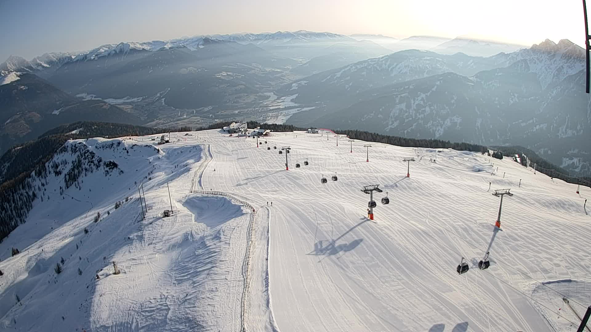 Kronplatz vrh | pogled na Valdaora – Olang