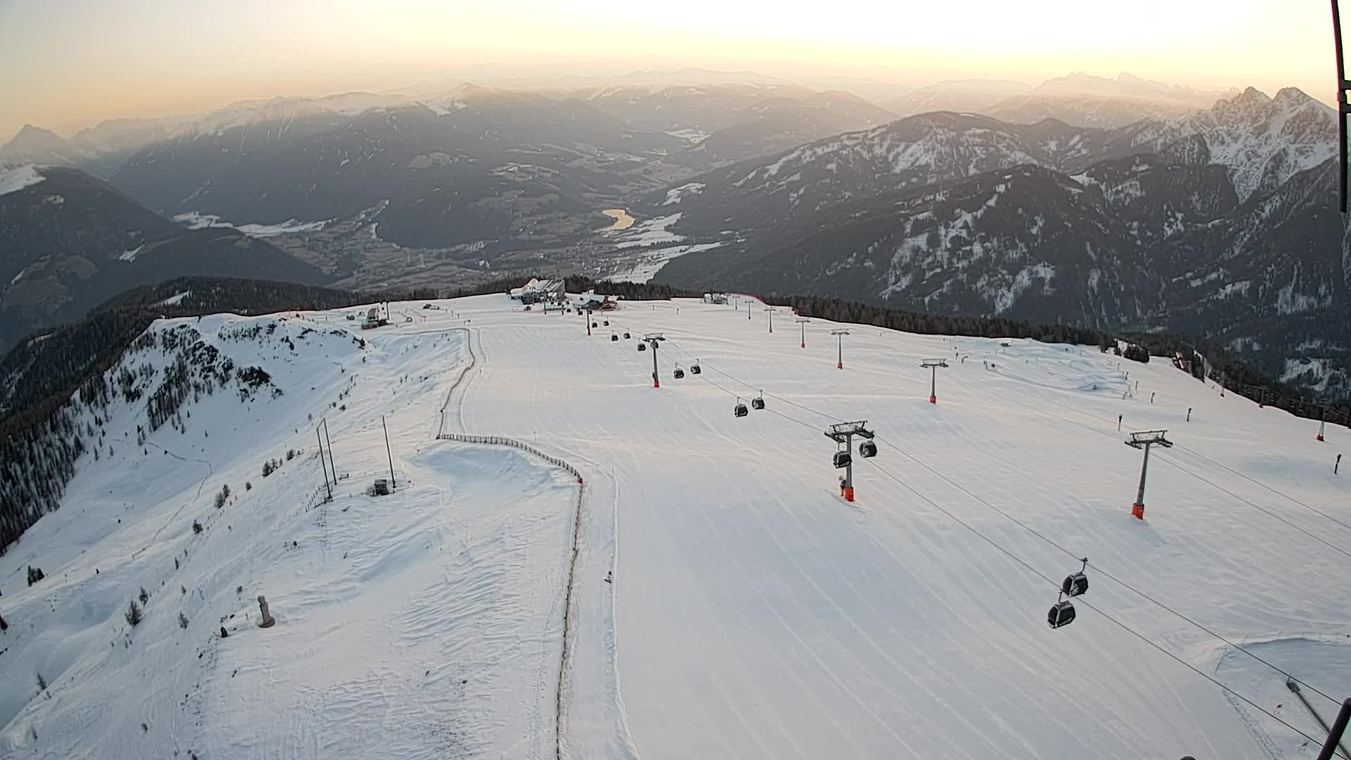 Sommet du Kronplatz | vue sur Valdaora – Olang