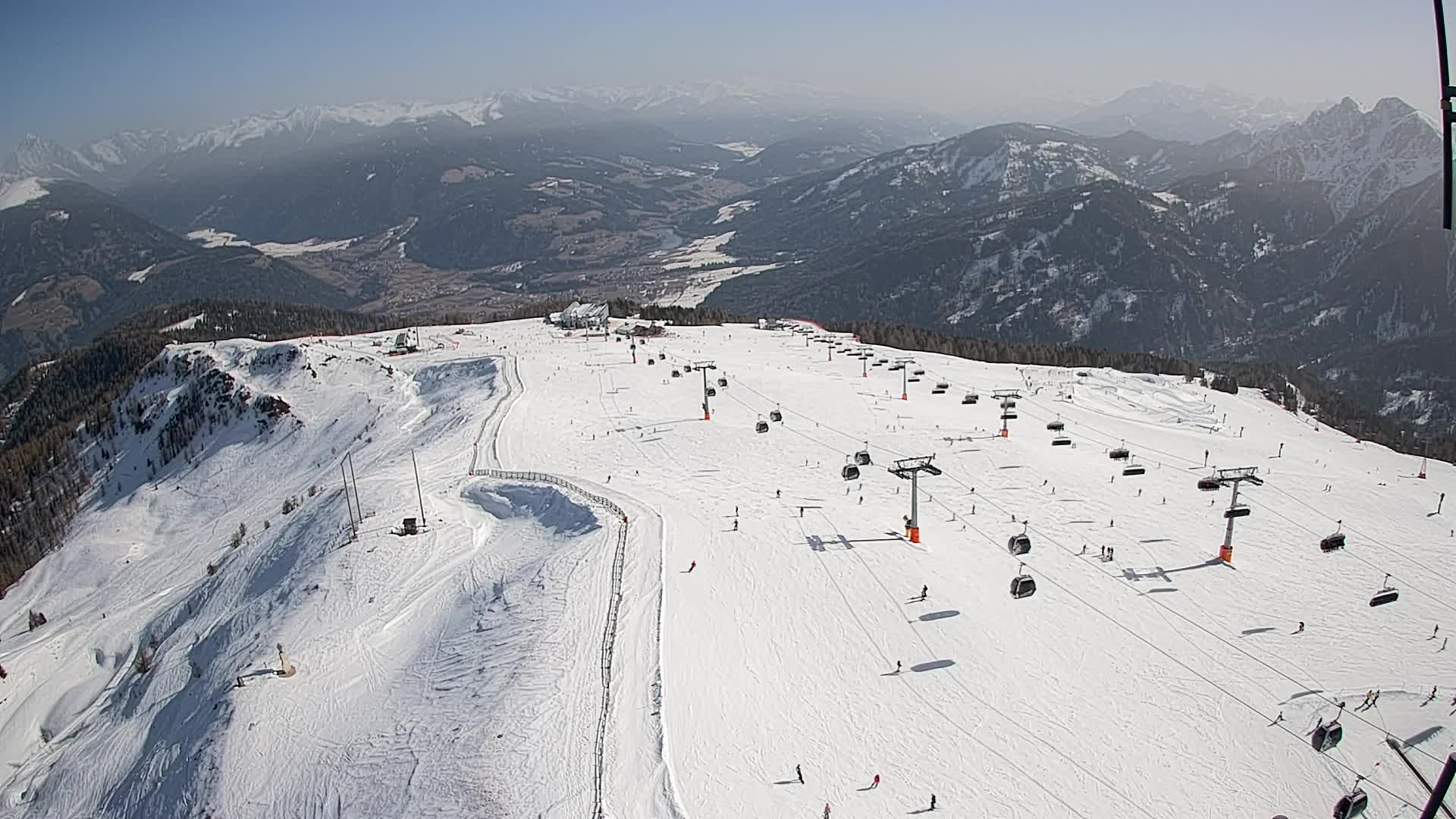 Kronplatz vrh | pogled na Valdaora – Olang
