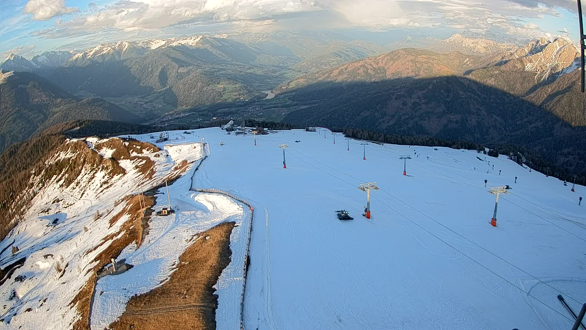 Kronplatz vrh | pogled na Valdaora – Olang