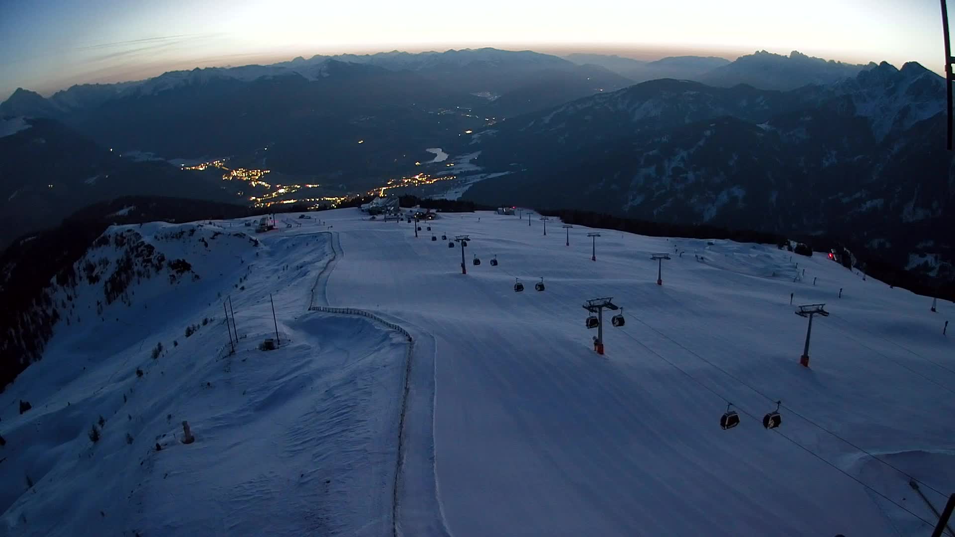 Sommet du Kronplatz | vue sur Valdaora – Olang