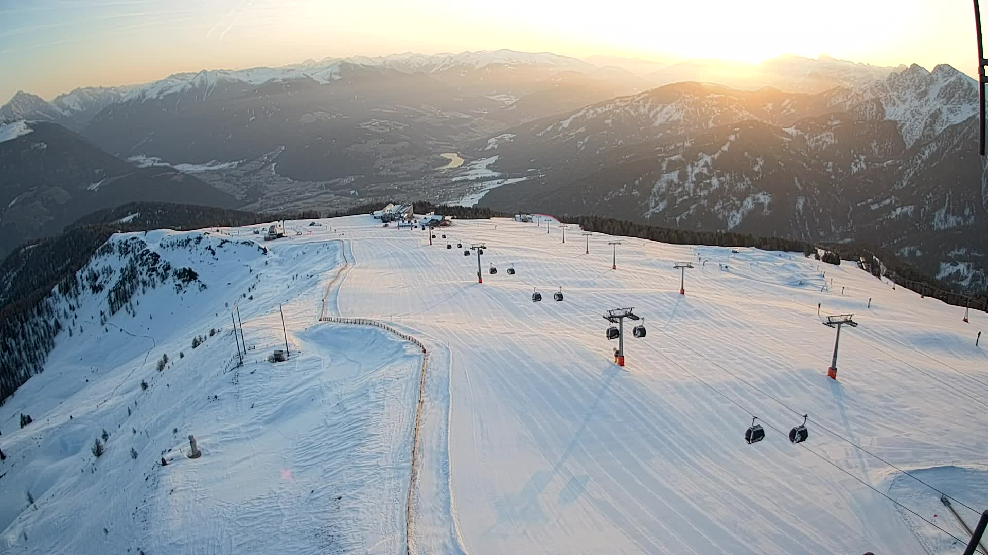 Cima Kronplatz | vista a Valdaora – Olang