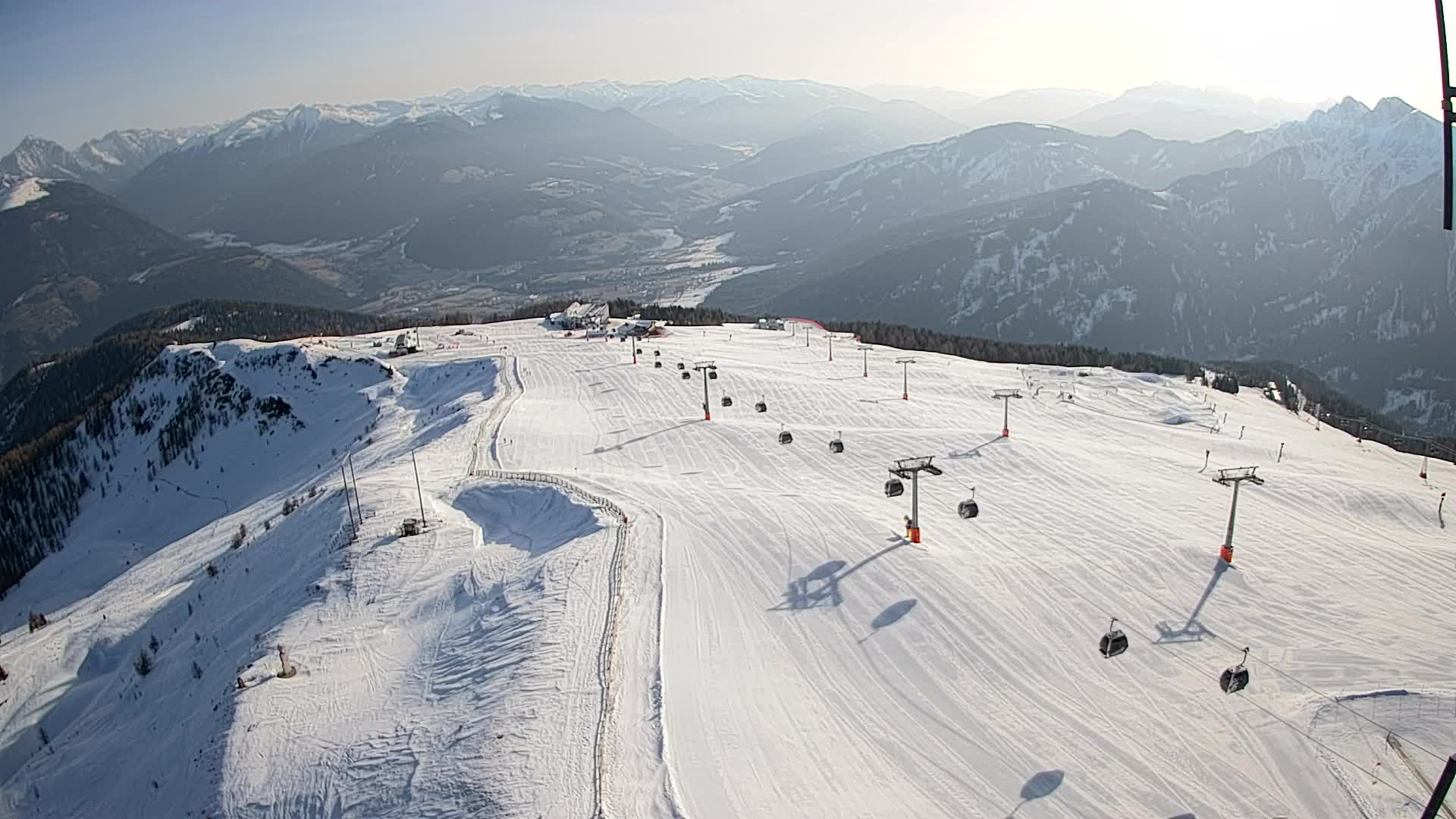 Sommet du Kronplatz | vue sur Valdaora – Olang