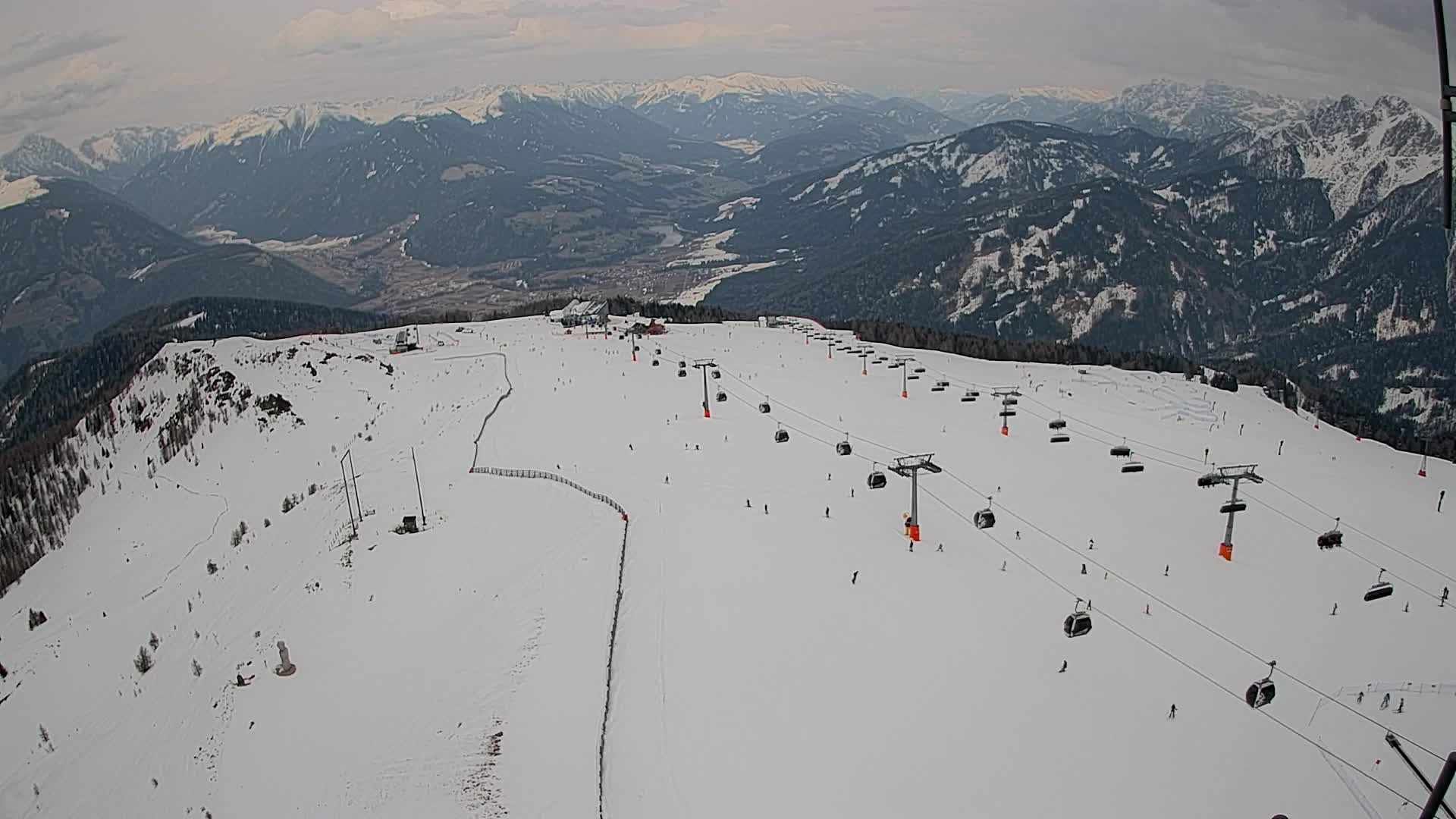 Kronplatz vrh | pogled na Valdaora – Olang