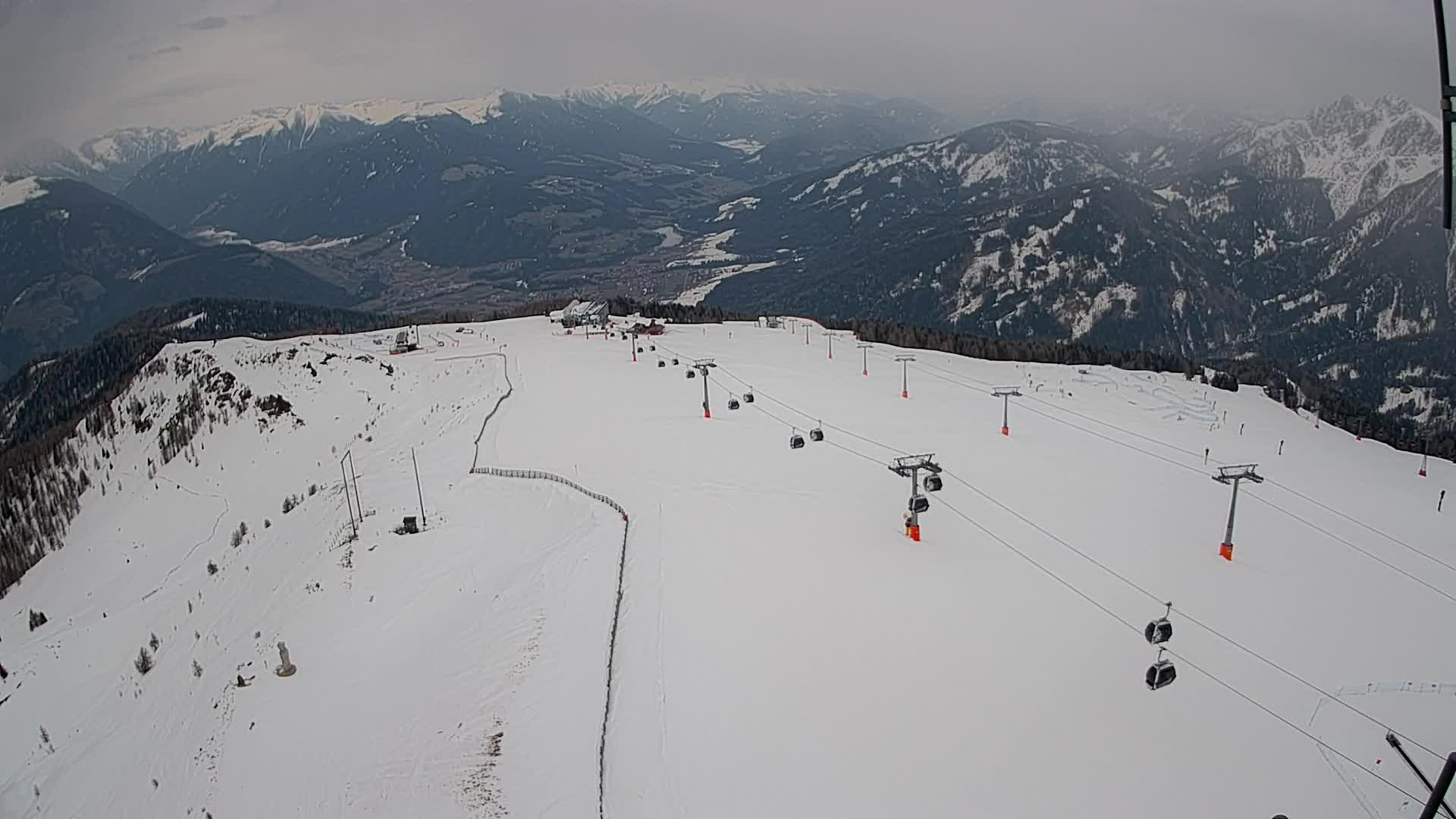 Kronplatz vrh | pogled na Valdaoro – Olang