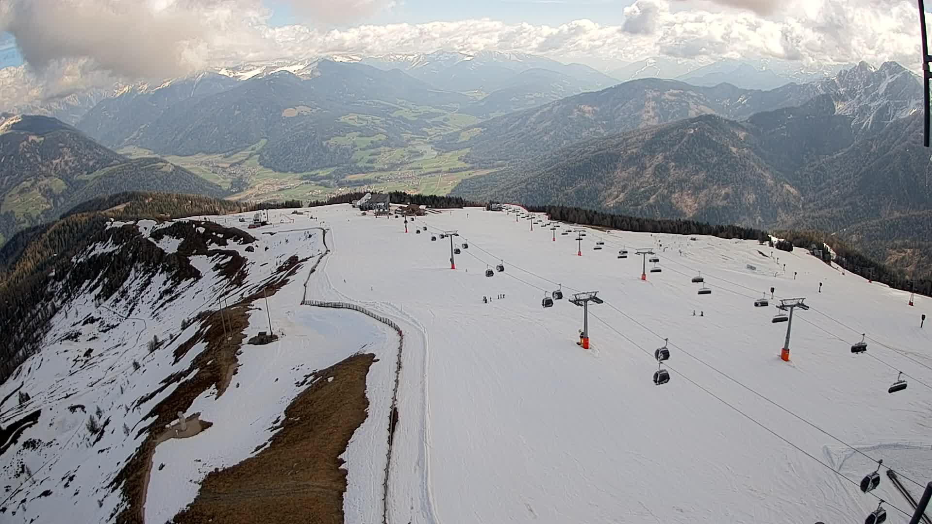 Cima Kronplatz | vista a Valdaora – Olang