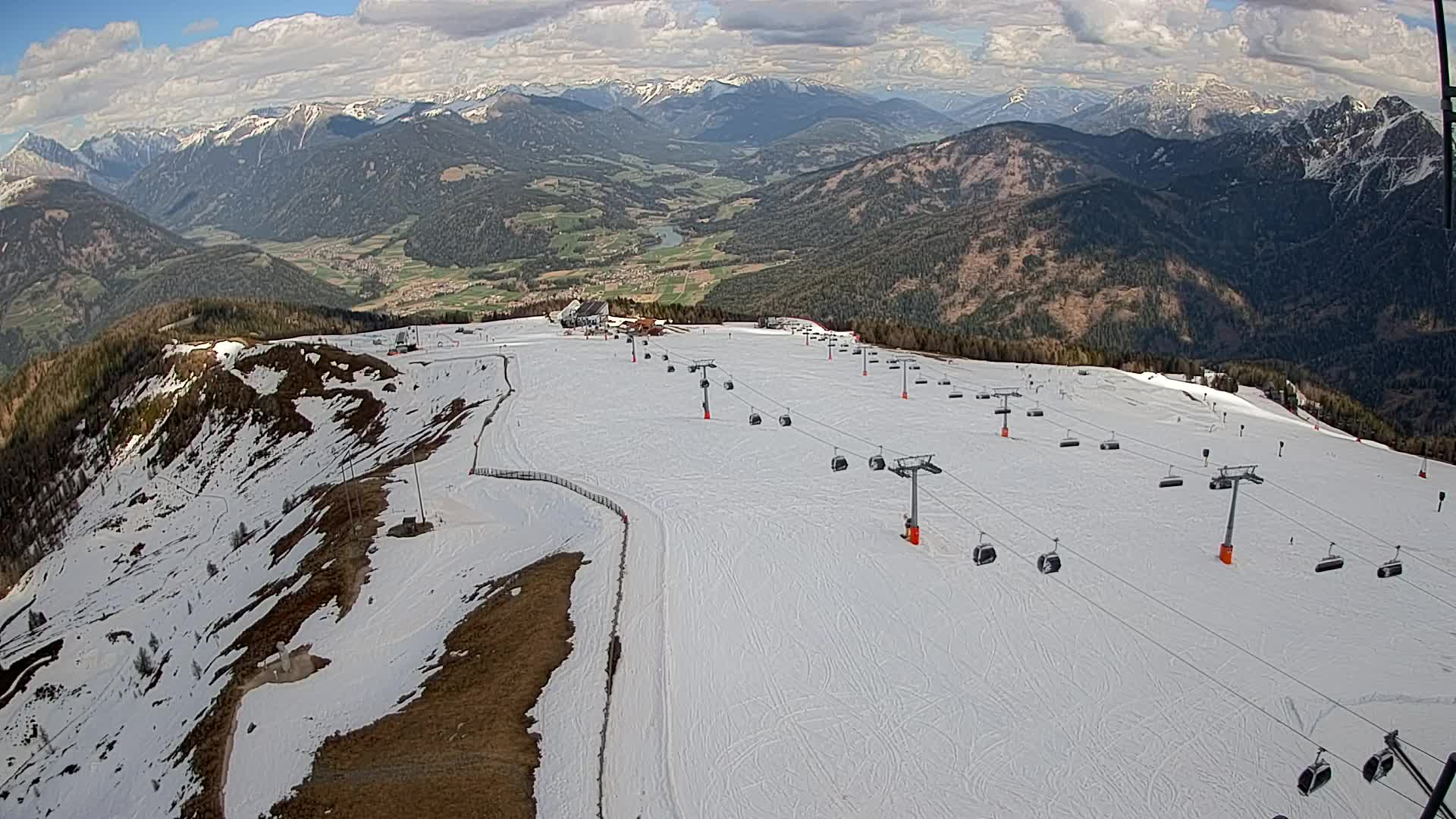 Kronplatz vrh | pogled na Valdaora – Olang