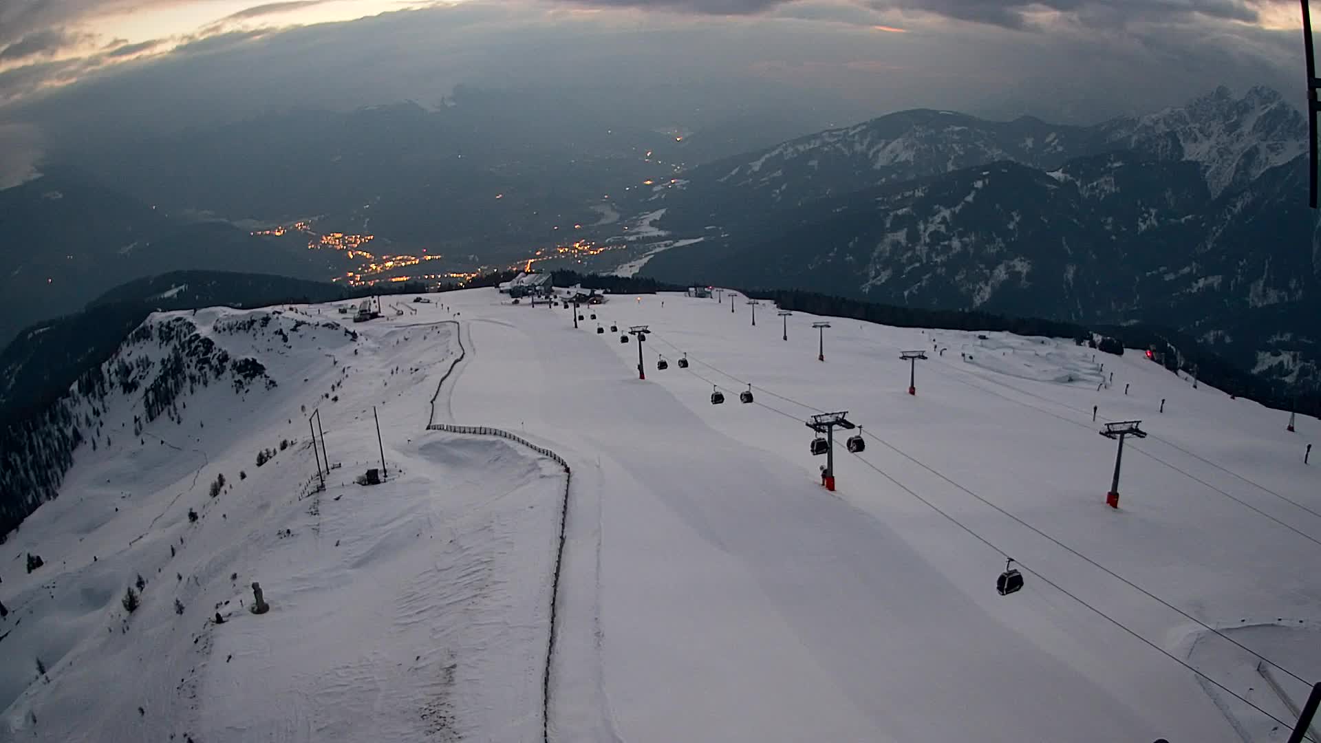 Kronplatz vrh | pogled na Valdaora – Olang