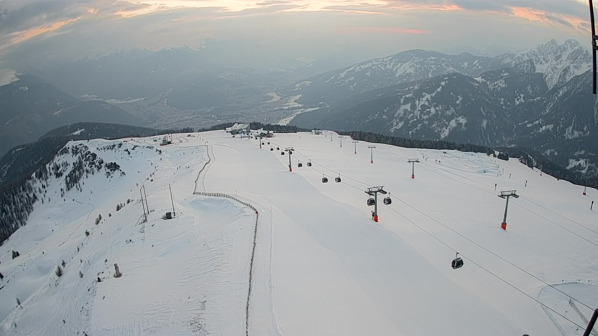 Sommet du Kronplatz | vue sur Valdaora – Olang