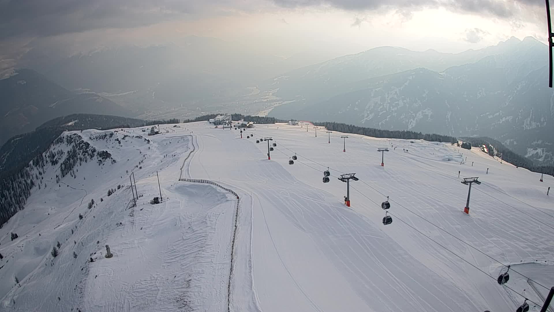 Kronplatz vrh | pogled na Valdaora – Olang