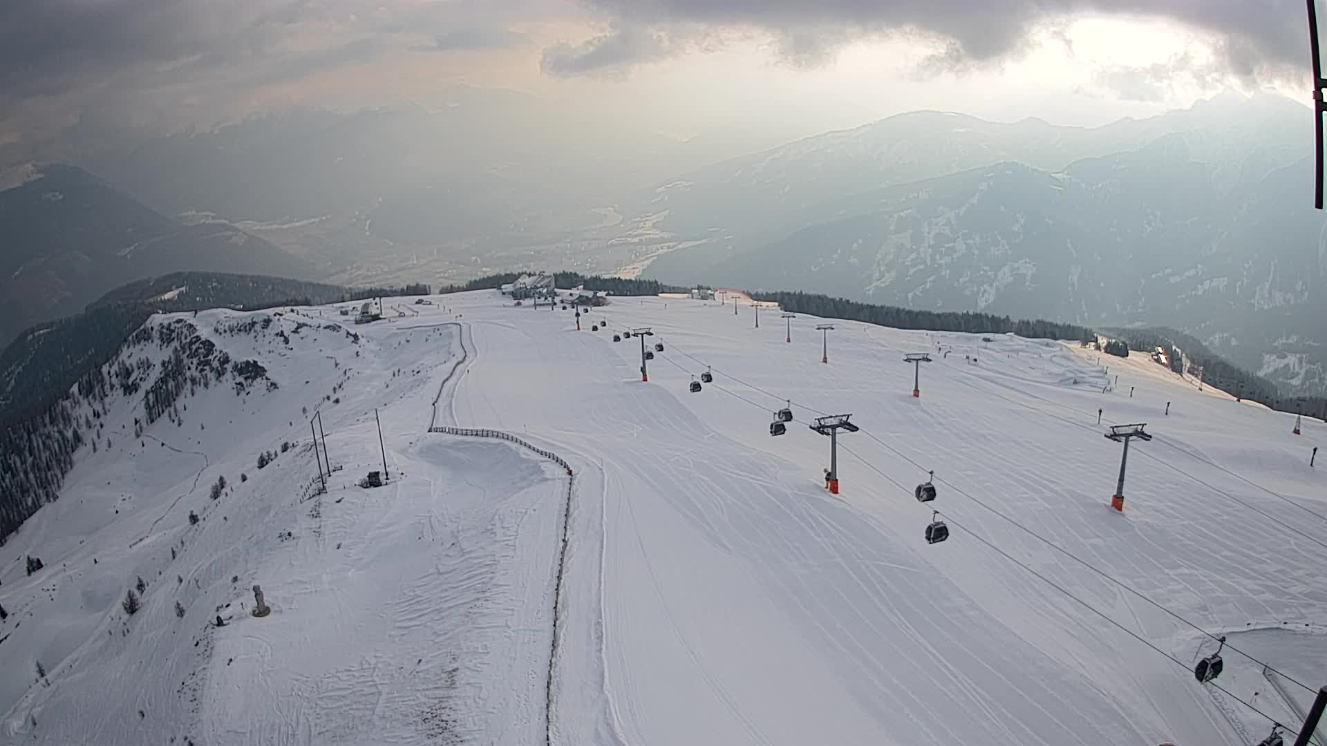 Sommet du Kronplatz | vue sur Valdaora – Olang