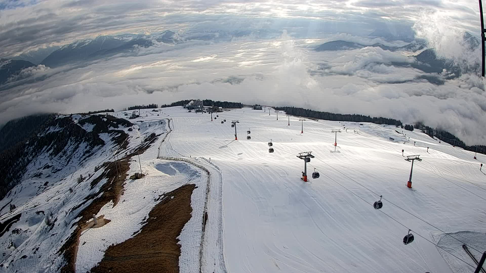 Kronplatz vrh | pogled na Valdaora – Olang
