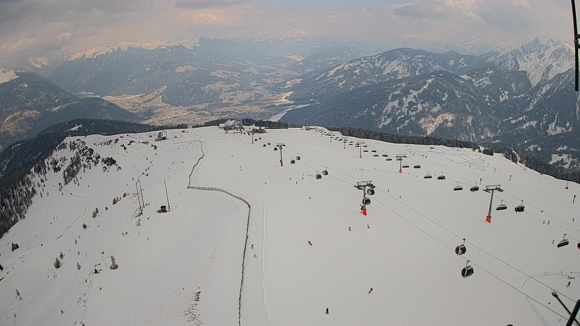 Sommet du Kronplatz | vue sur Valdaora – Olang