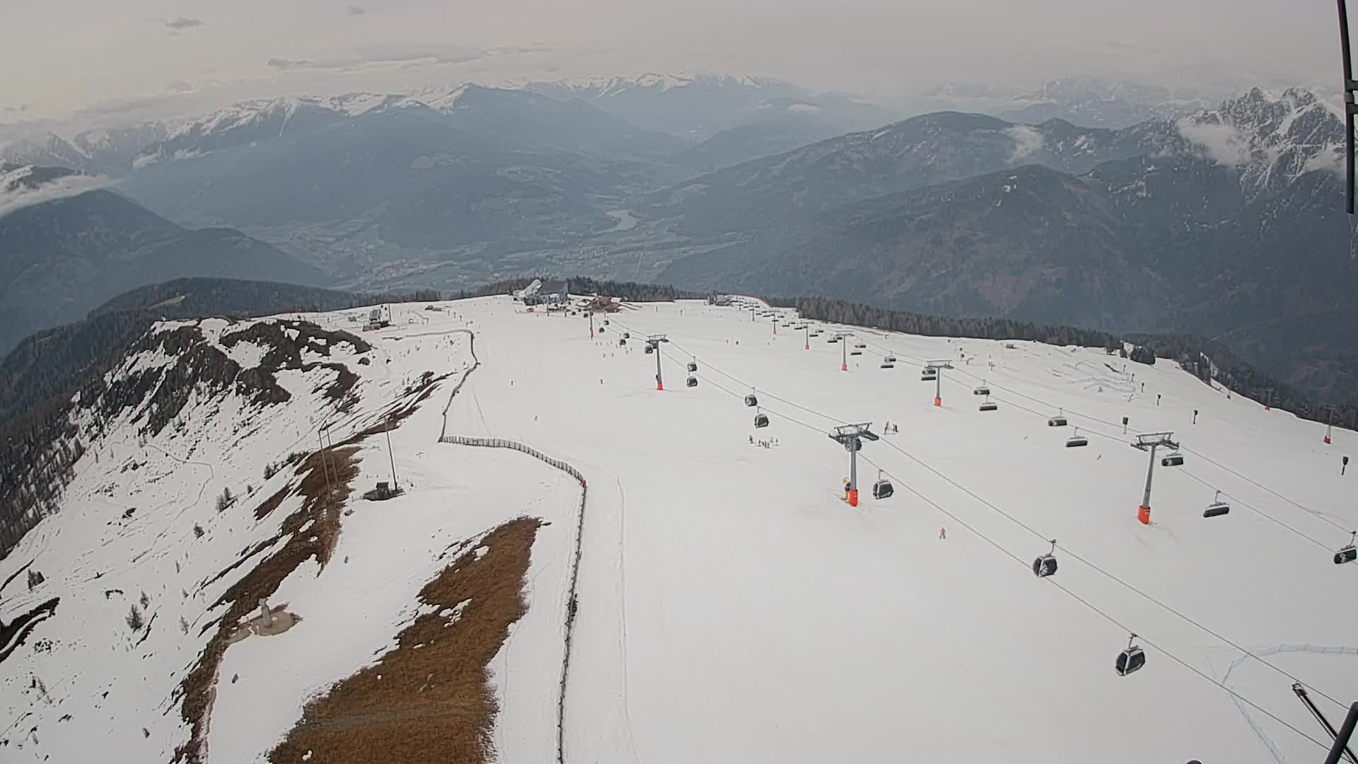 Kronplatz vrh | pogled na Valdaora – Olang