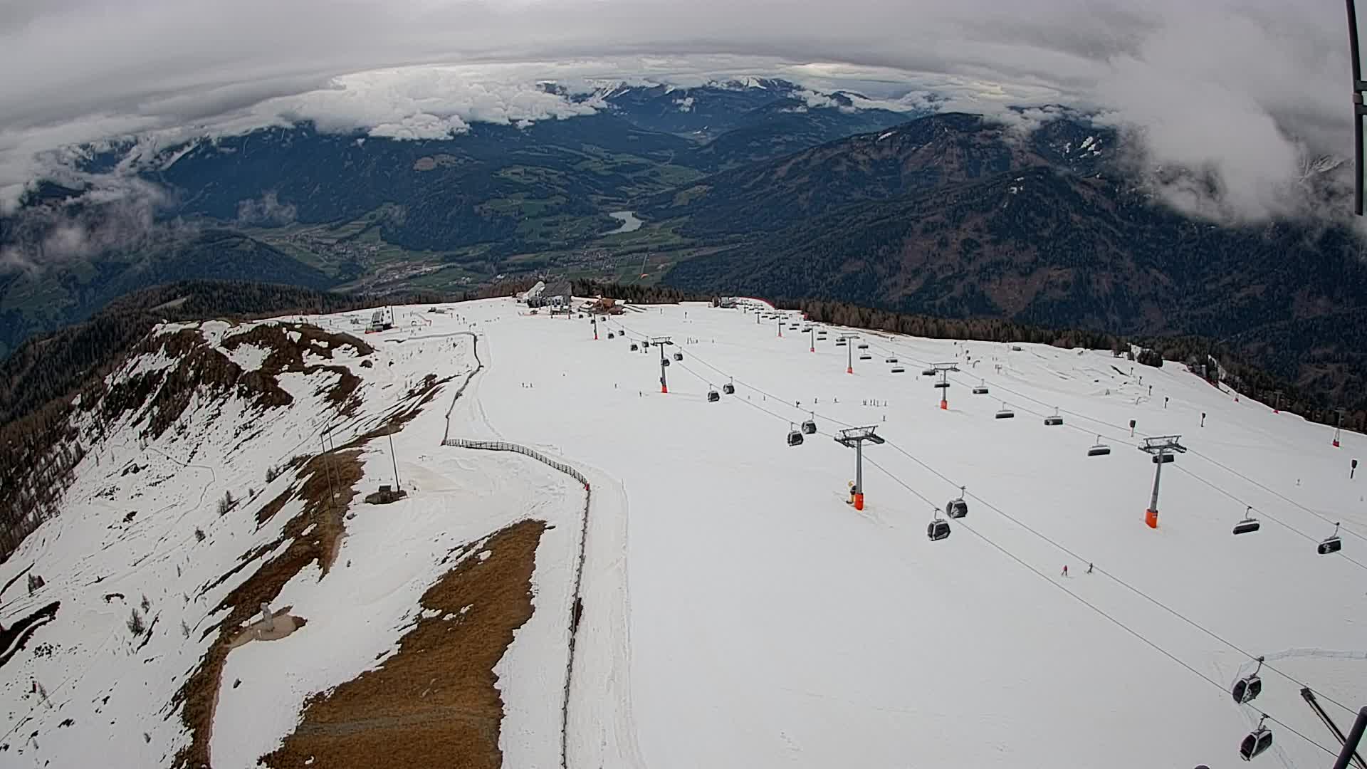 Kronplatz vrh | pogled na Valdaoro – Olang