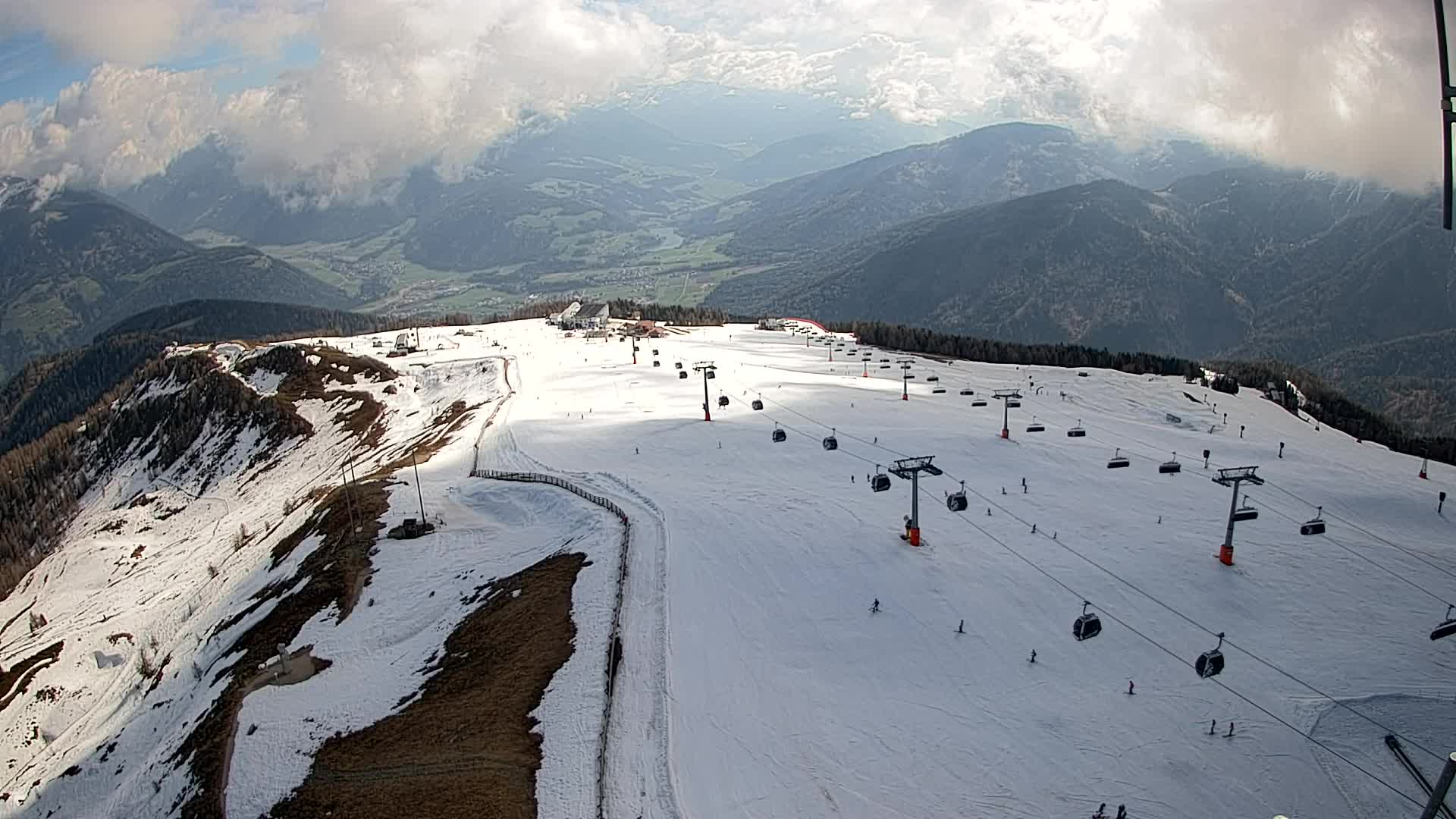 Kronplatz vrh | pogled na Valdaoro – Olang