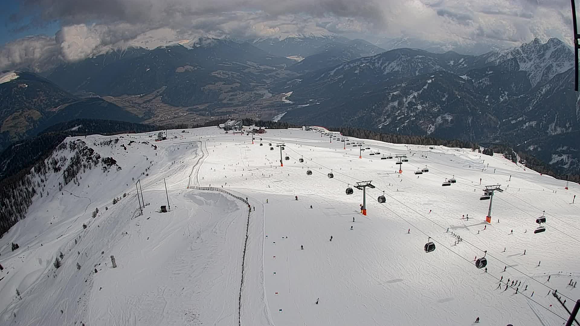 Kronplatz vrh | pogled na Valdaoro – Olang