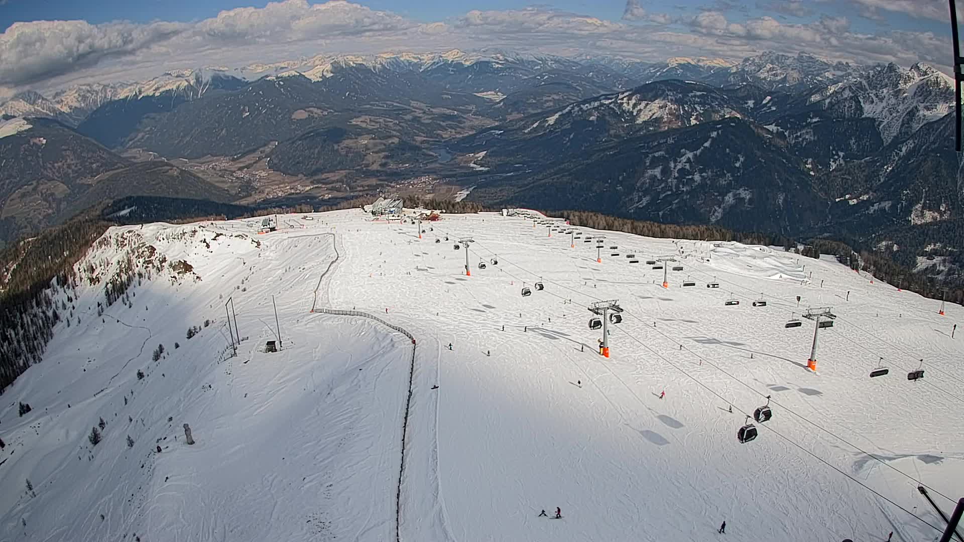 Cima Kronplatz | vista a Valdaora – Olang