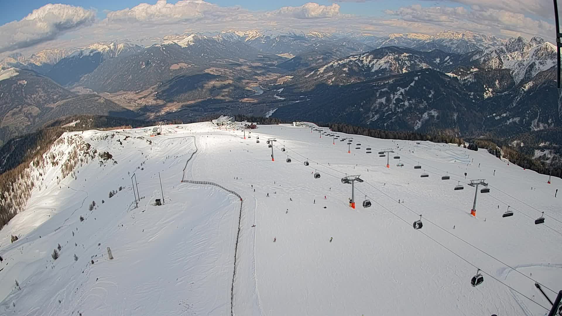 Kronplatz vrh | pogled na Valdaoro – Olang