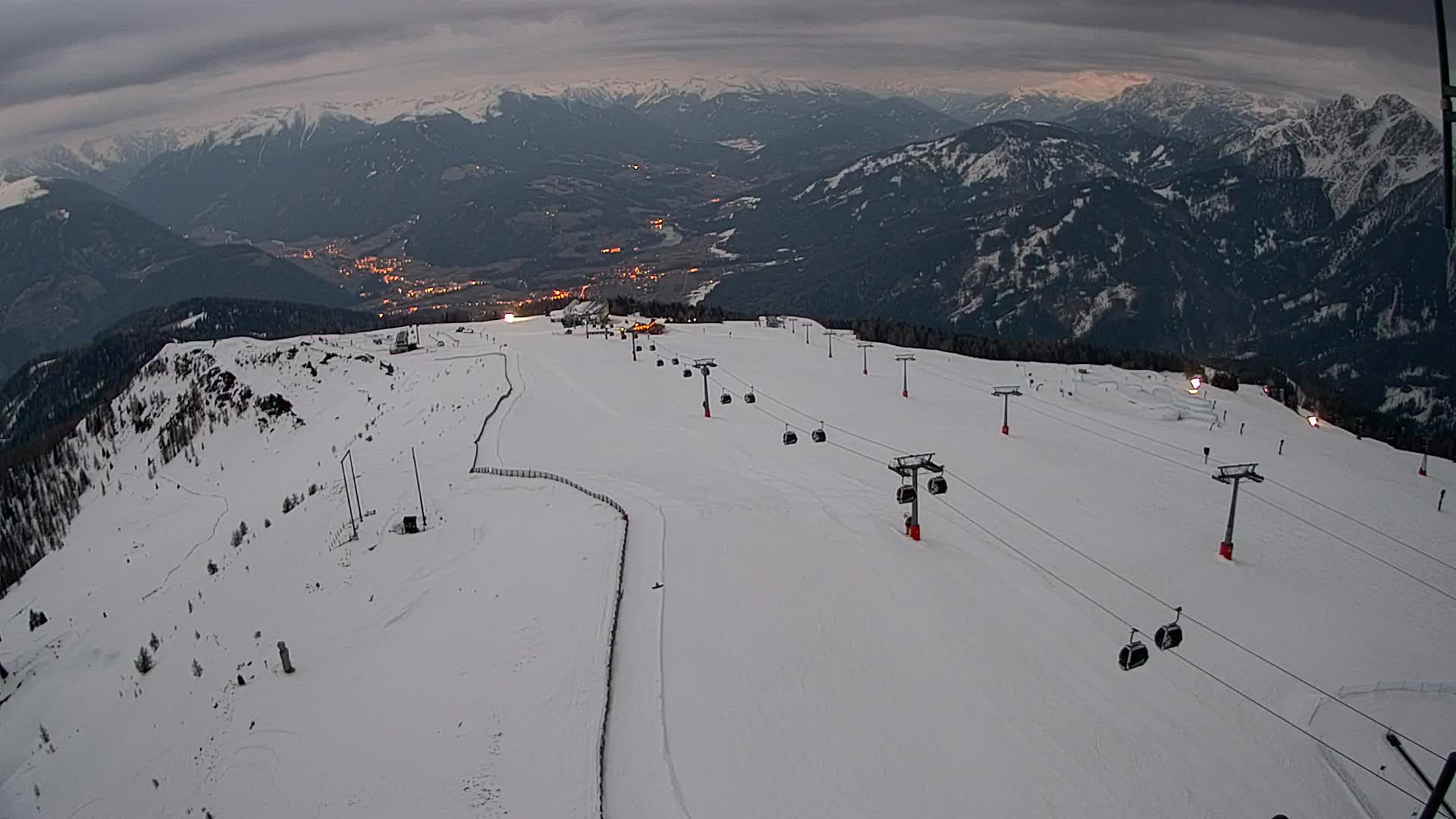 Kronplatz vrh | pogled na Valdaoro – Olang