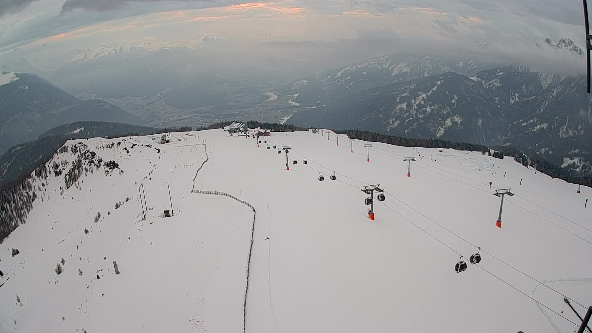 Sommet du Kronplatz | vue sur Valdaora – Olang