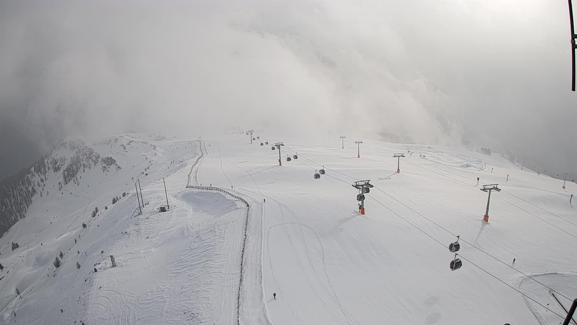 Kronplatz-Gipfel | Blick nach Olang – Valdaora