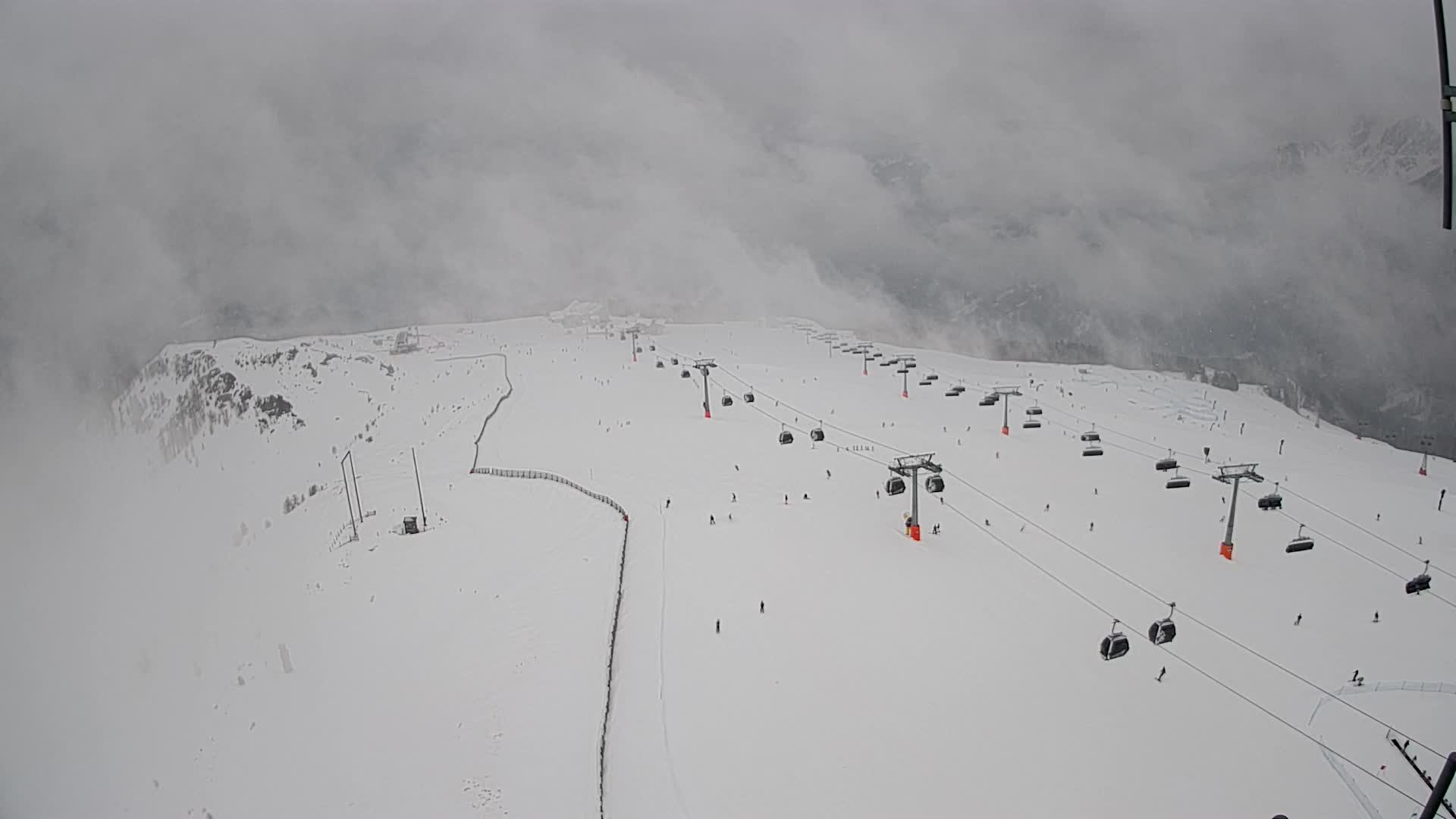 Kronplatz-Gipfel | Blick nach Olang – Valdaora