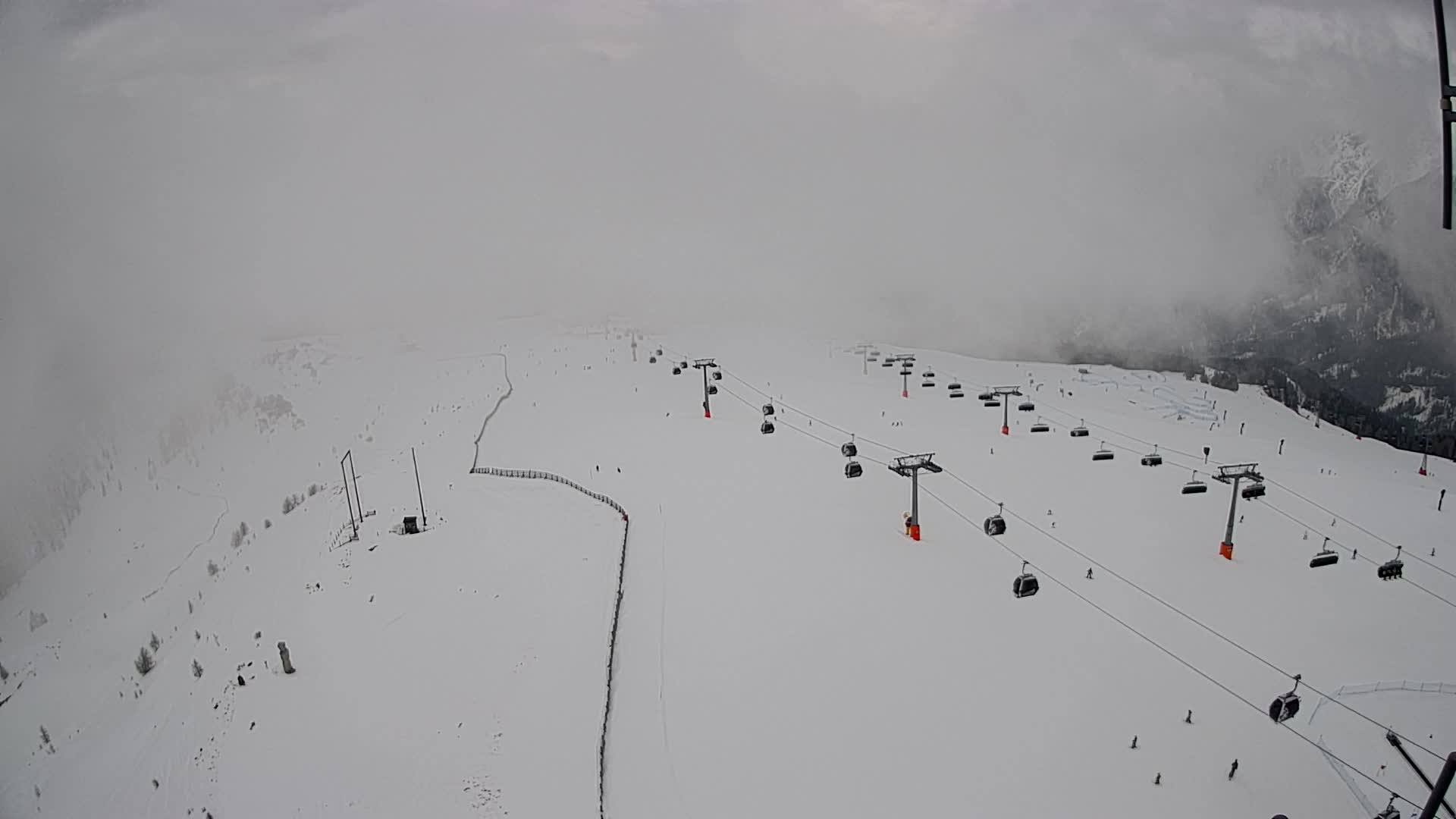 Kronplatz-Gipfel | Blick nach Olang – Valdaora