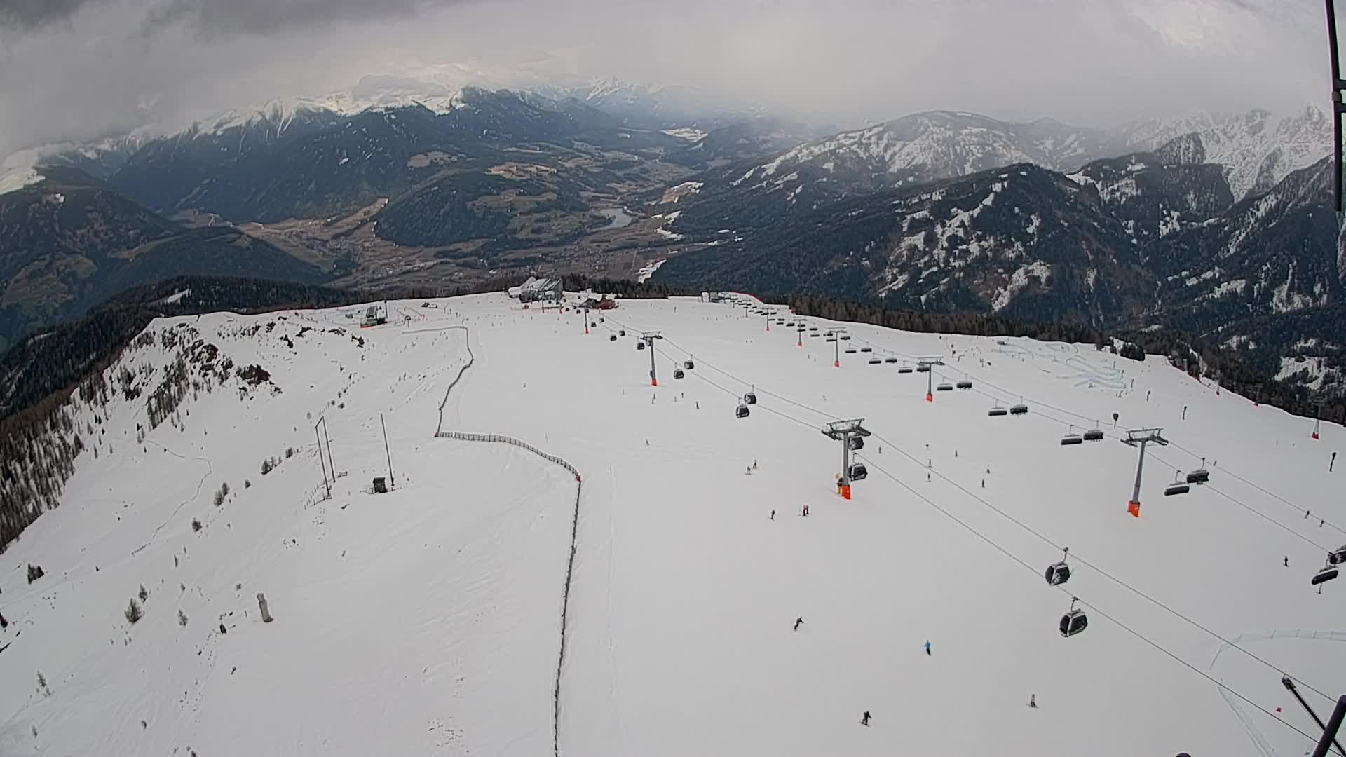 Kronplatz vrh | pogled na Valdaoro – Olang